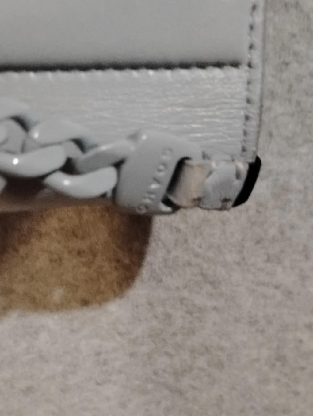 Fendi X Chavos Stain Metal iPhone Case Powder Blue. - Picture 7 of 8